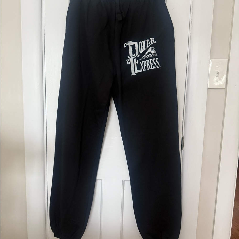 NEW Polar Express Black Sweatpants. Unisex